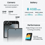 Samsung Galaxy Z Flip6 5G AI | 12GB RAM | 256 GB | Mint | SM-F741BLGAINS