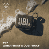 JBL Go 4 Wireless Ultra Portable Bluetooth Speaker | 4.2W | IP67 | Black | JBLGO4BLK