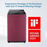 BOSCH | Fully Automatic Top Load Washing Machine | 8 kg |  Maroon | WOE802I7IN