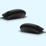 Dell  | Wired Optical Mouse | 1000 DPI |  LED | MS116