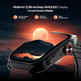 Fire Boltt ARC | 1.96 inch | AMOLED | Bluetooth | Brown Leather