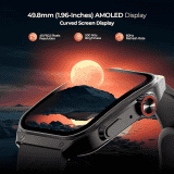 Fire-Boltt ARC Smartwatch | 1.96 inch | AMOLED | Curved Display | Gunmetal Grey