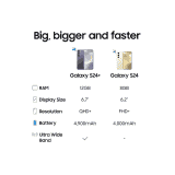 Samsung Galaxy S24 5G | 8 GB | 256 GB | Cobalt Violet | SM-S921BZVCINS