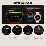 Samsung Galaxy Watch Ultra | LTE | 4.7 cm |Titanium White | SM-L705FZWAINS