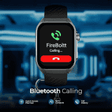 Fire-Boltt ARC Smartwatch | 1.96 inch | AMOLED | Curved Display | Gunmetal Grey