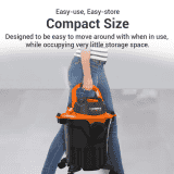 Eureka Forbes Wet And Dry Zeal Vacuum Cleaner | Black & Orange