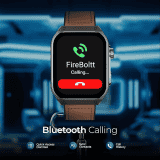Fire Boltt ARC | 1.96 inch | AMOLED | Bluetooth | Brown Leather