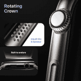 Fire-Boltt Brillia Bluetooth Smartwatch | 51.3 mm | Largest Amoled | Silver