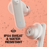 Skullcandy Smokin True Wireless Earbuds | Bone Orange | S2TAW R740