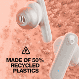 Skullcandy Smokin True Wireless Earbuds | Bone Orange | S2TAW R740