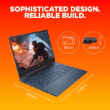 HP Victus | Intel Core i5 | 12th Gen 12450H - 8 GB |512 GB SSD | 4 GB Graphics | NVIDIA GeForce RTX 2050 15fa1226TX | 15.6 inch | Performance Blue | 15-fa1226TX