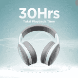 boAt Rockerz 460 Wireless Headphone | 40 mm drivers | Crimson White