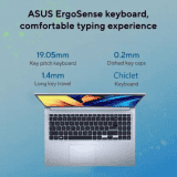 ASUS Vivobook 15 | Intel Core i5-1235U 12th Gen | 15.6 | 39.62 cm  | 8GB | 512GB SSD | Intel Iris X Graphics Windows 11 | Silver |  X1502ZA EJ515WS