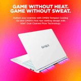 HP Omen Transcend Gaming Laptop | Intel Core Ultra 7 155H  | RTX 4060 | 16 GB | 1 TB SSD | Ceramic White | 14 fb0089TX