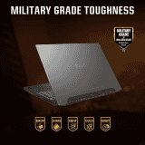 ASUS TUF  A15 Gaming laptop | AMD Ryzen 9 Octa Core 8945H |NVIDIA GeForce RTX 4070 | 16 GB |1 TB SSD | 15.6 Inch | Mecha Gray | FA507UI-LP066WS