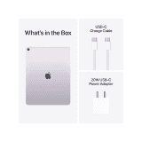 Apple iPad Air M2 | 128 GB ROM | Wi Fi+5G | Purple | MV6U3HN/A