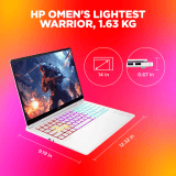 HP Omen Transcend Gaming Laptop | Intel Core Ultra 7 155H  | RTX 4060 | 16 GB | 1 TB SSD | Ceramic White | 14 fb0089TX