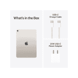 Apple iPad Air M2 | 256 GB ROM | 11.0 Inch | Starlight