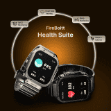 Fire Boltt Maverick Smartwatch | 2.02 inch | IPS Display | Bluetooth Calling  | Black Silver | BSW177