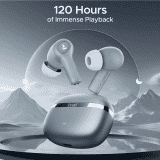 boAt Nirvana Ion True Wireless Earbuds |  Bionic Mode | Blazing Comet