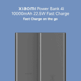 Xiaomi Power Bank 4i | 10000mAh | 22.5W Fast Charge |  Black