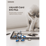 Samsung EVO Plus MicroSDXC | 256 GB | Class 10 | 160 MB s Memory Card  With Adapter