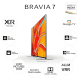 Sony Bravia 4K Ultra HD Mini LED Smart Google TV | Series 7 | 139 cm (55 inch) | K 55XR70