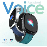 Pebble | Axis 1.96  Amoled Display | Quick Notification |  AOD BT Calling Rotating Crown | Smartwatch | Jet Blue | Strap Free Size