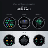 Noise Origin Smartwatch | AMOLED | 1.46 | jet black