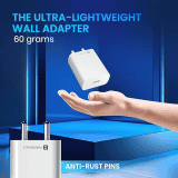 Portronics Adapto One Pro 3A Mach USB Fast Charging Adaptor | 18w | Wide Compatibility | PAdaOR 1963