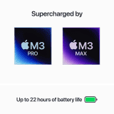 Apple MacBook Pro M3 Max Chip | 16.2 inch | 48 GB | 1TB SSD | Space Black | MUW63HN/A