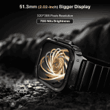 Fire Boltt Maverick Smartwatch | 2.02 inch | IPS Display | Black