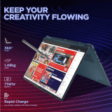 Lenovo Yoga 7i 2 in 1 Intel Evo Core Ultra 7 155H | 16 GB | 1TB SSD | Tidal Teal | 83DJ006YIN