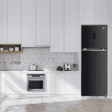 LG 343 L Frost Free Double Door Refrigerator | 3 Star | Ebony Sheen | GL-T382TESX