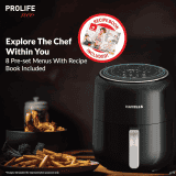 Havells Prolife Neo Air Fryer | 4.5 L | Black