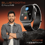 Fire-Boltt Dapper Bluetooth Calling Smartwatch | 2.15 Inch | IPS Tracking | Black Chain | BSW189
