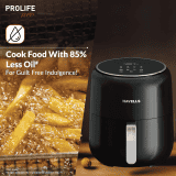 Havells Prolife Neo Air Fryer | 4.5 L | Black