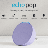Amazon Echo Pop | Smart speaker with Alexa and Bluetooth |  Purple