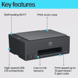 HP Smart Tank 581 | Multi-function WiFi Color Ink Tank Printer | Scan| Copy with 2 Extra Black Ink Bottle