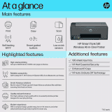 HP Smart Tank 581 | Multi-function WiFi Color Ink Tank Printer | Scan| Copy with 2 Extra Black Ink Bottle