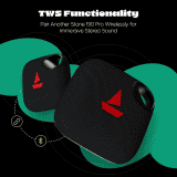 boAt Stone 190 Pro Bluetooth Speaker | 5 W | IPX6 Splash Resistance | Raging Black