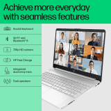 HP Laptop | Ryzen 5 | Hexa Core 5500U | 8 GB | 512 GB | Natural Silver | 15S-EQ2304AU