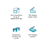 Canon Pixma G2730  | Multi Function Ink Tank Printer Small Ink Bottles  | Dot Count Ink End Sensor | Black