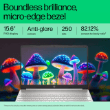 HP Laptop | Ryzen 5 | Hexa Core 5500U | 8 GB | 512 GB | Natural Silver | 15S-EQ2304AU