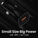 Salpido Car Charger  LED Light Quick Charge 3.018W | GD-WC18