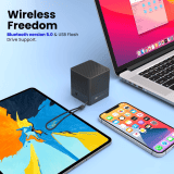 Portronics Bounce 2 Speaker | 5W | 5 Hours Playback | Type C Charging | Black