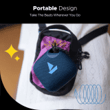 boAt Stone 190 Pro Bluetooth Speaker | 5 W | IPX6 Splash Resistance | Tropical Blue