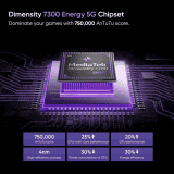 realme 13+ 5G  | 8 GB RAM | 128 GB | Dark Purple