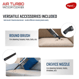 Pigeon by Stovekraft Airturbo Handheld Dry Vacuum Cleaner | 600W | HEPA+STEELMESH FFT Technology FILTER | 18 kPa Suction power | 16231