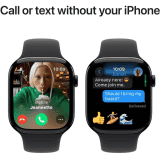Apple Watch Series 10 | GPS | Cellular | 46mm | Jet Black Aluminium with Ink Sport Loop | Ink Strap